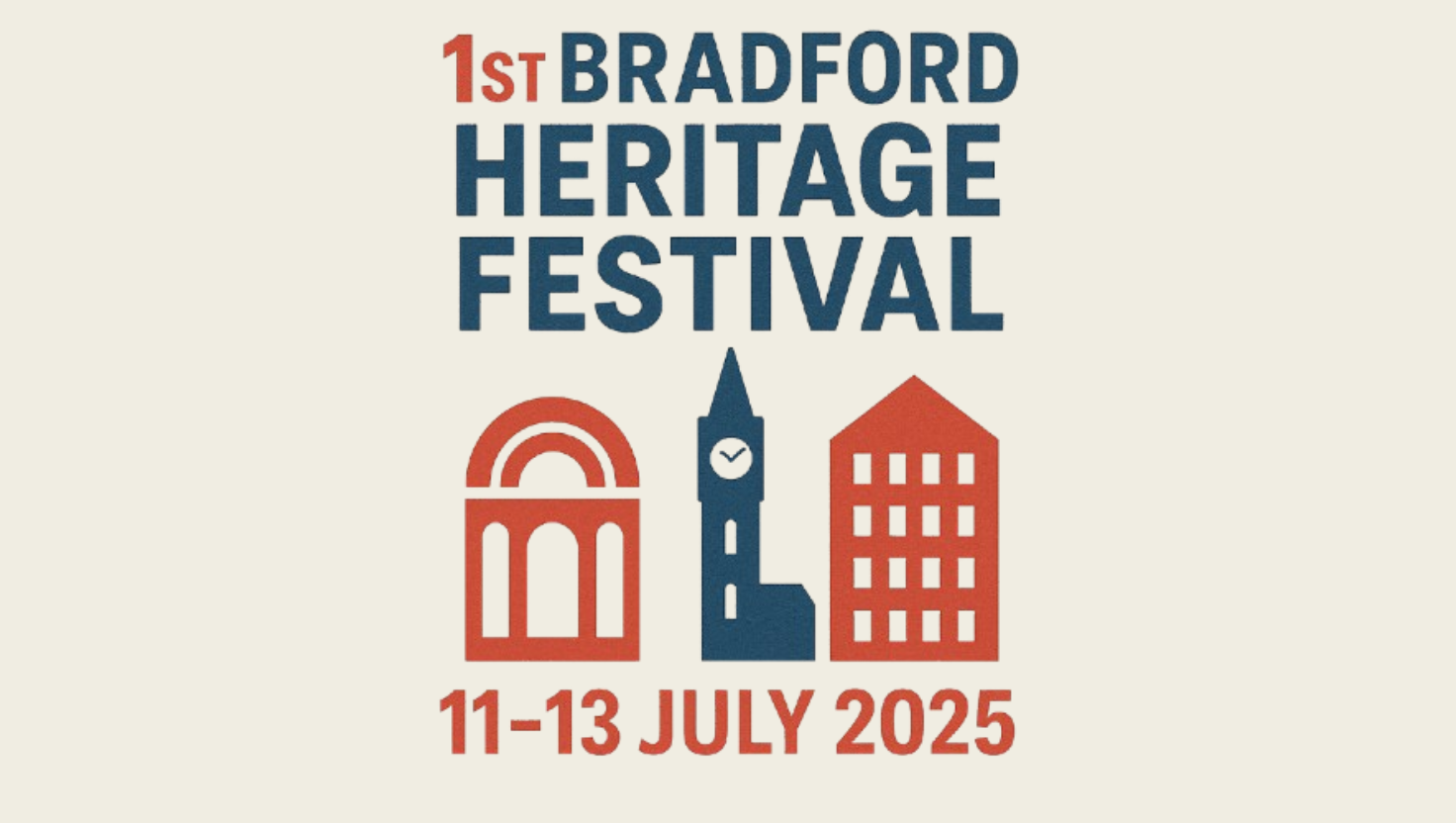 Bradford Hertiage Festival 2025 logo