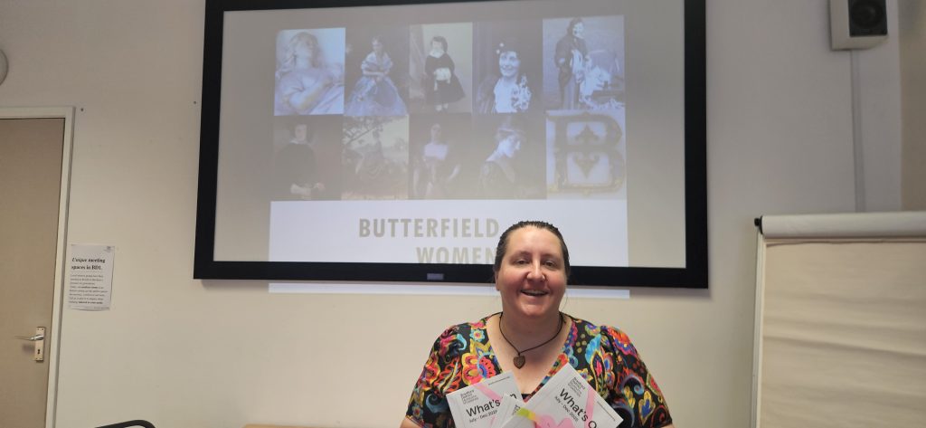 Talk on the Butterfield Women of Cliffe Castle with Curator Heather Millard.  At the Bradford Mechanics Institute.  Bradford Heritage Festival 2025