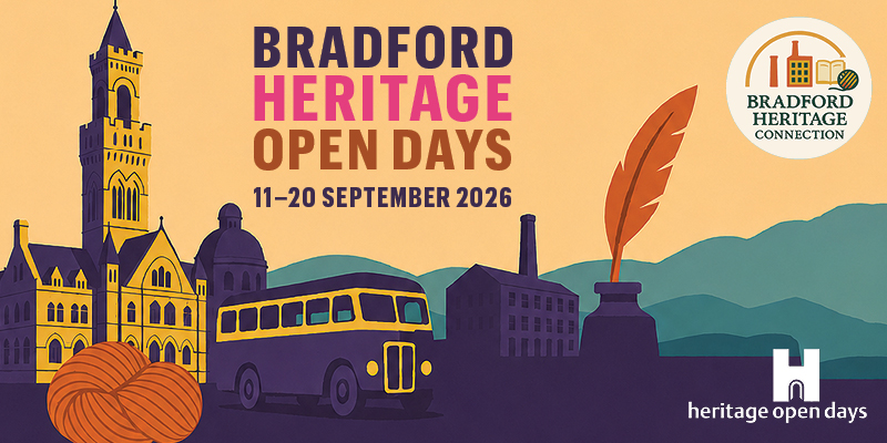 Bradford Heritage Open Days 2026 Banner.